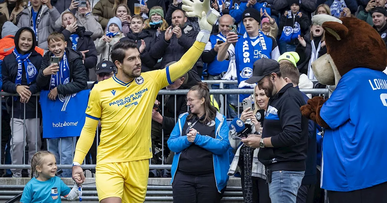 Ex-Arminia-Torwart Ortega spricht in Bielefeld über Fabian Klos, Guardiola und mehr