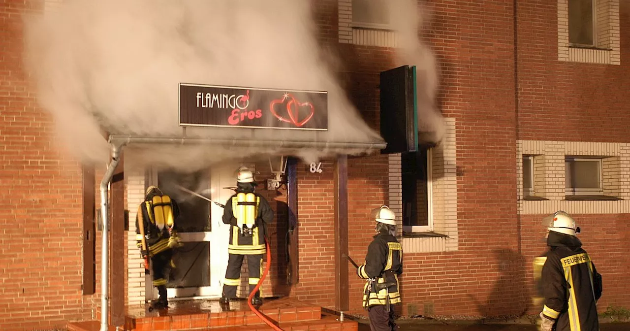 Nach Brand in ehemaligem Bordell: Zuvor traf es diese Rotlicht-Clubs im Kreis Gütersloh