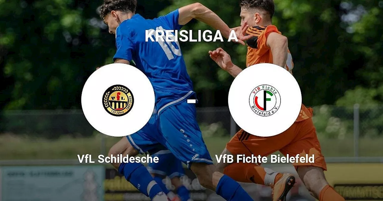 Spannender Kampf zwischen dem VfL Schildesche und dem VfB Fichte Bielefeld