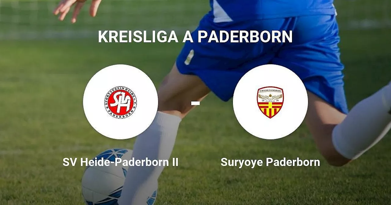 Suryoye Paderborn im Match gegen SV Heide-Paderborn II um Längen besser