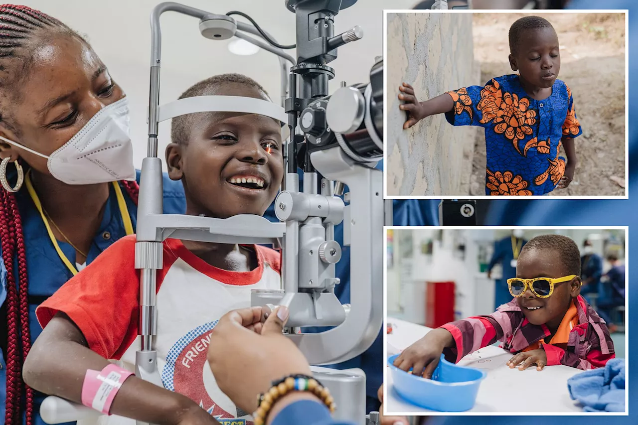 Boy, 7, facing blindness gets life-changing eye surgery: ‘Such a blessing’