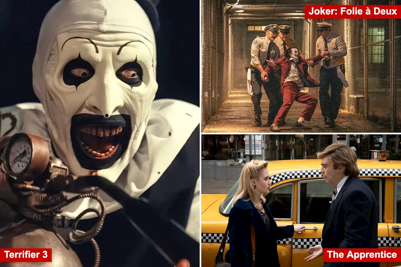 ‘Terrifier 3’ slashes ‘Joker’ to take No. 1 at the box office, Trump film ‘The Apprentice’ fizzles