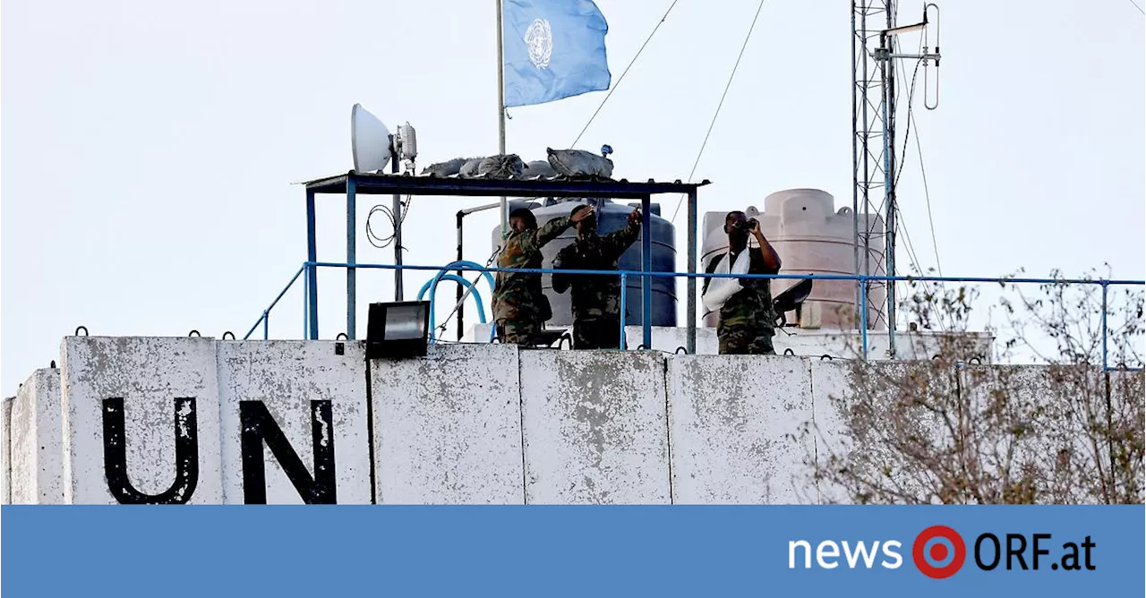 UNIFIL: Israelische Panzer drangen in Posten ein