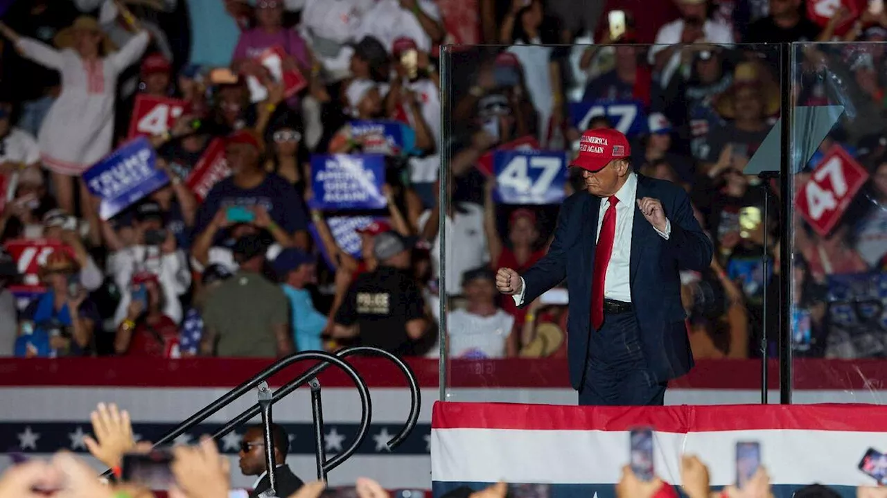 Un homme arrêté avec des armes en marge d’un meeting de Donald Trump