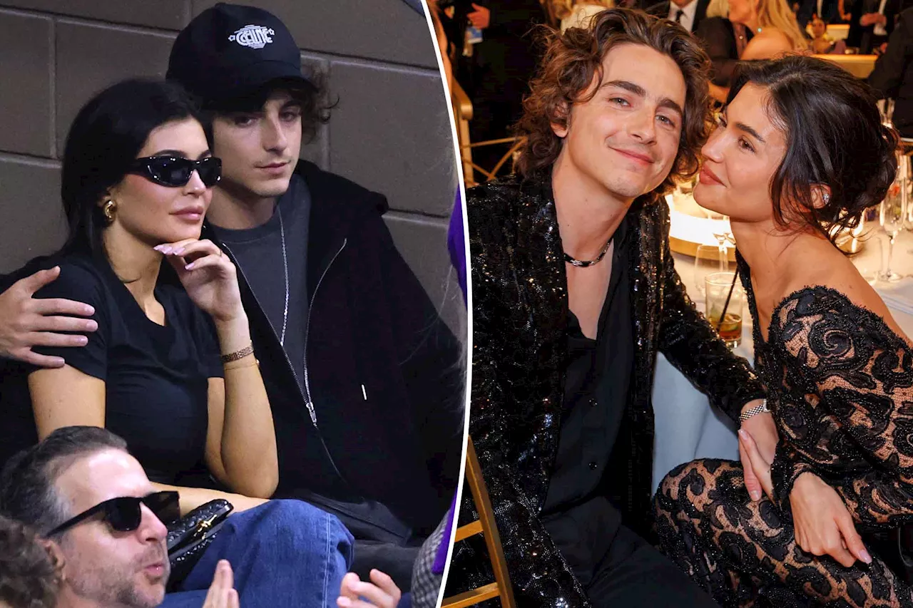 Kylie Jenner and Timothée Chalamet enjoy low-key pizza date in NYC