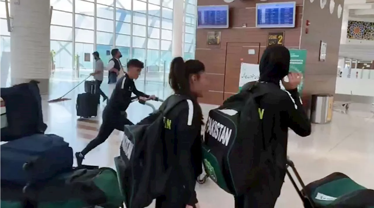 SAFF Football Championship : Pakistan Women’s National Football Team Leaves For Nepal