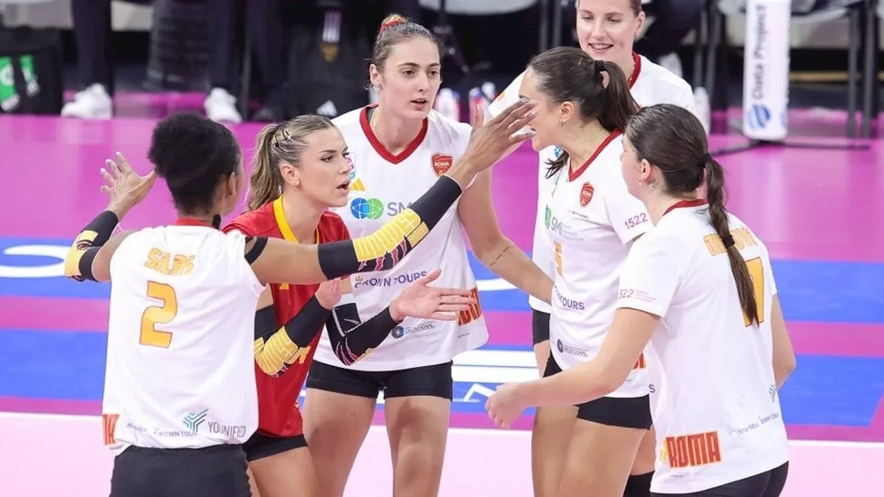 Infortuni, influenze e un pizzico di immaturità: la Roma Volley crolla a Milano