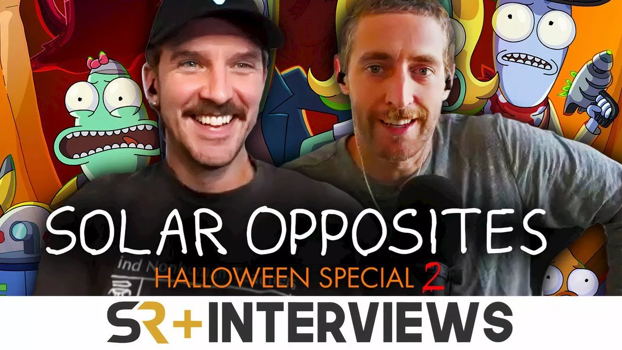 Solar Opposites' Dan Stevens & Thomas Middleditch Talk &quot;Bonkers&quot; Halloween Special Sequel & Monsterverse Team-Up