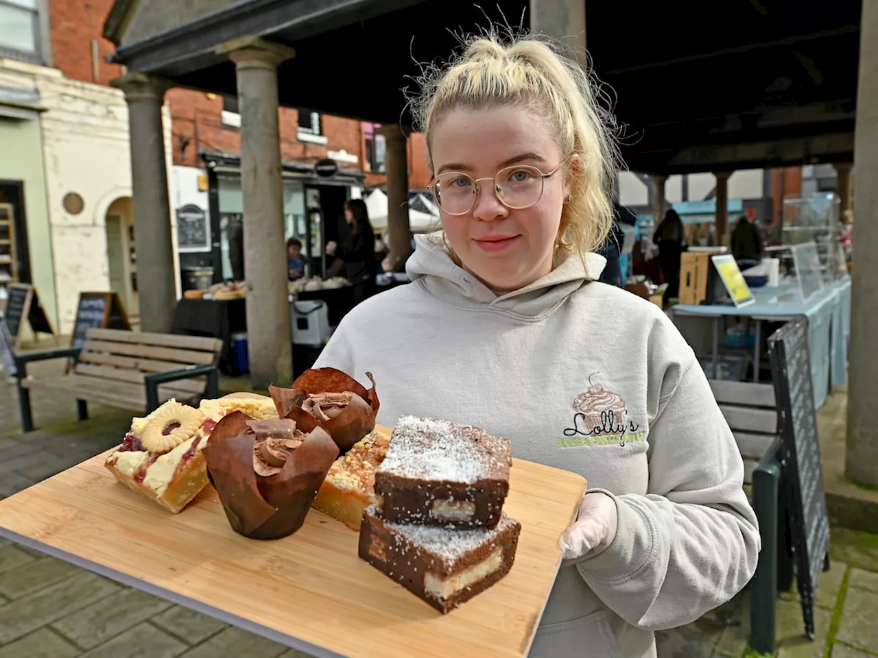 8 cheery photos of Market Drayton's new artisan market as event is hailed a success