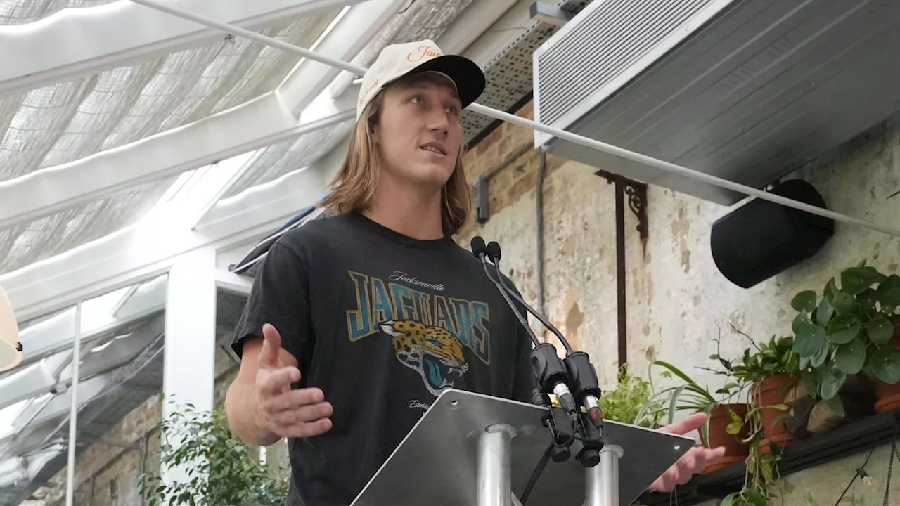 Jacksonville Jaguars Trevor Lawrence on connection with Brian Thomas Jr.