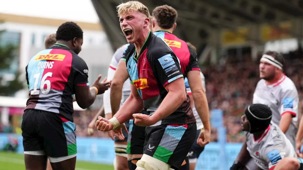 Harlequins End Saracens' Unbeaten Streak With 17-10 Victory