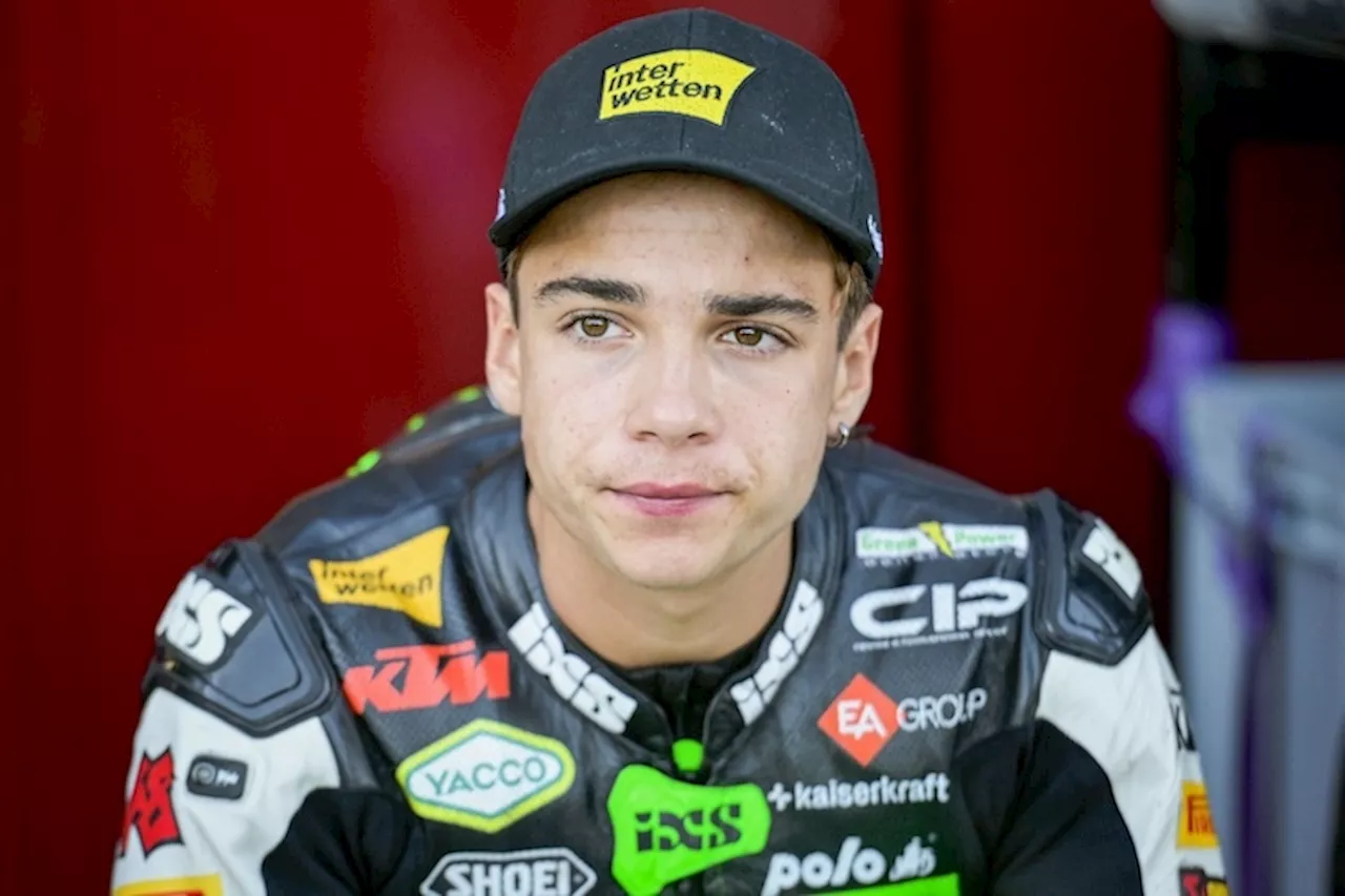 Moto3: Noah Dettwiler will in Australien starten