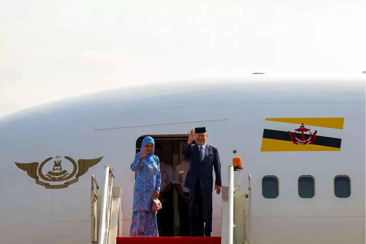 King Of Malaysia Arrives In Brunei For Official State Visit