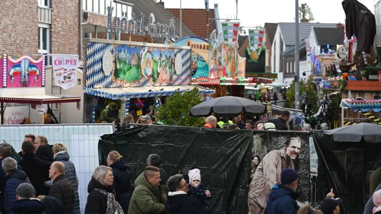 Brand auf dem Gallimarkt in Leer: Elf Verletzte