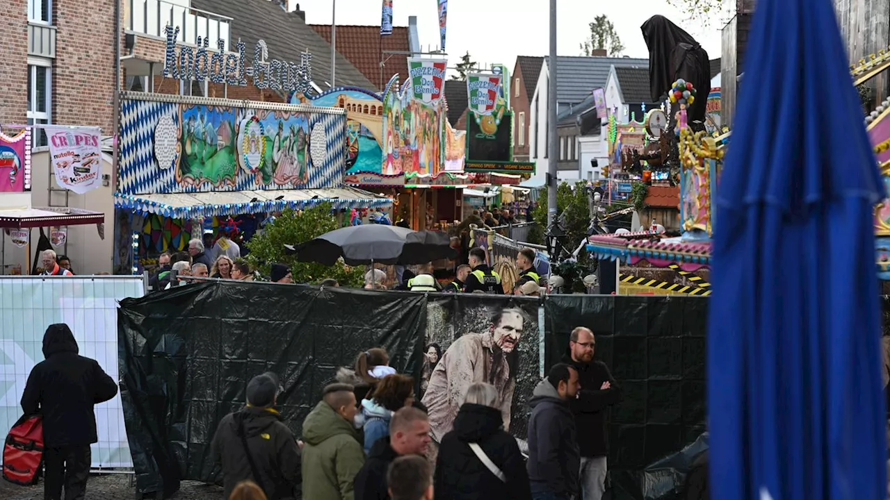 Ostfriesland: Elf Verletzte bei Feuer auf Volksfest Gallimarkt