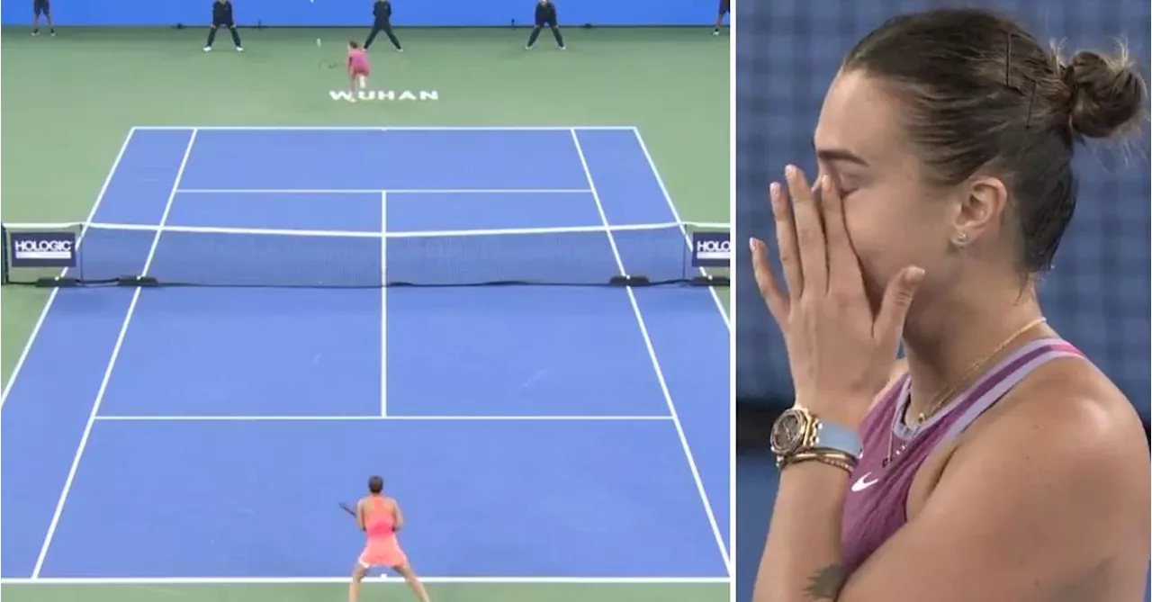 Tennis: Aryna Sabalenka skrev historia i Wuhan – slog Zheng Qinwen och tog tredje titeln