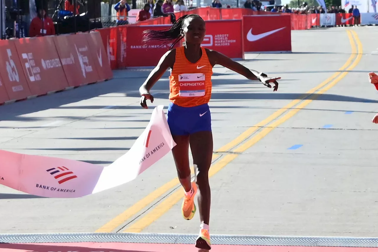 Weltrekord: Ruth Chepngetich läuft als erste Frau den Marathon unter 2:10 Stunden