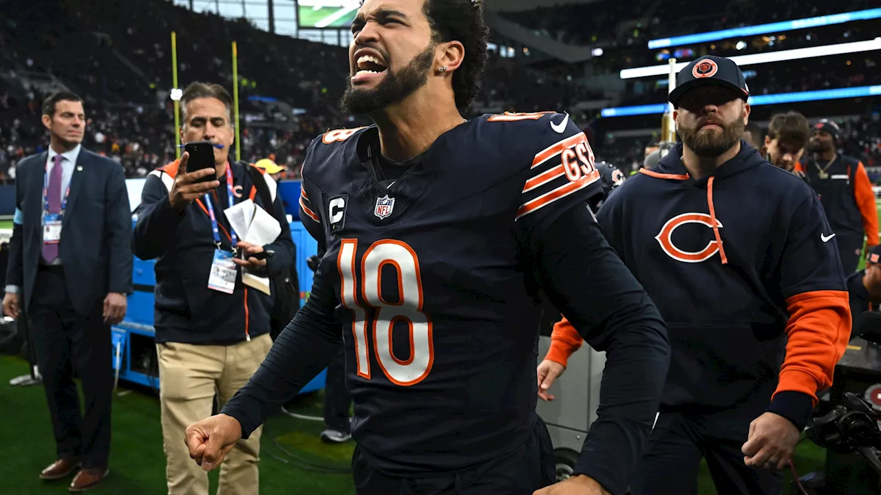 Record-breaker Caleb Williams reveals four secret ingredients to achieving 25-year first in Bears’ huge w...