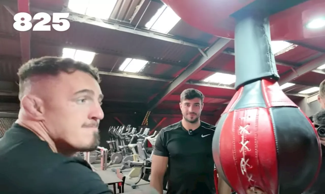 Tom Aspinall and Tommy Fury take on punch machine to see if UFC fighter can hit harder than boxer...