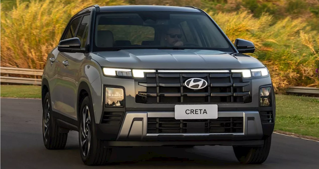 Hyundai lança Creta 2025 em cinco versões a partir de R$141.890; confira