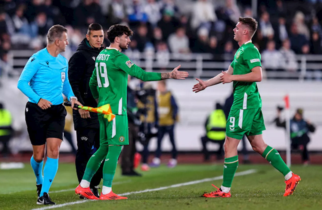 Troy Parrott and Evan Ferguson both start for Ireland against Greece