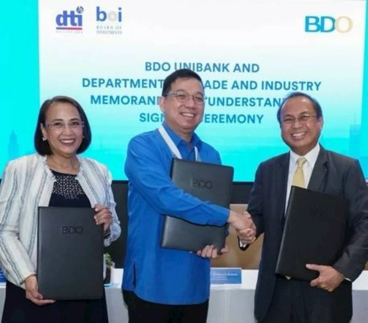 BDO, DTI tie-up to make PH as Asean manufacturing hub