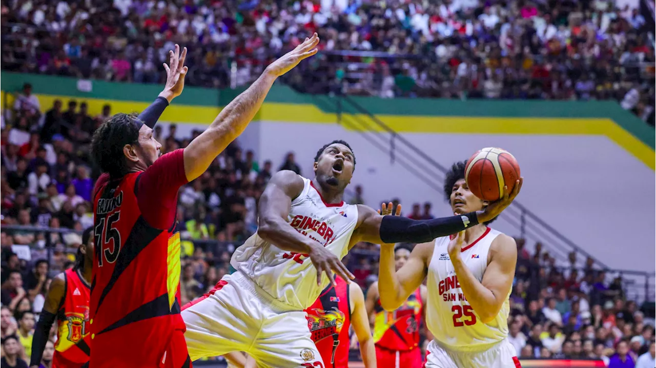 Brownlee stars anew as Ginebra survives SMB fightback to grab 2-1 series lead