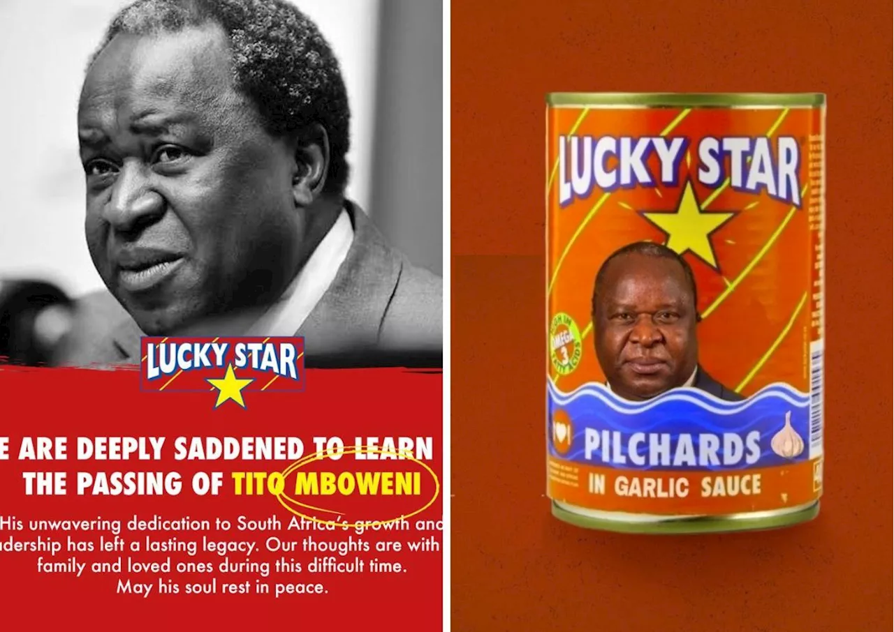 Lucky Star pays tribute to Tito ‘tin fish’ Mboweni