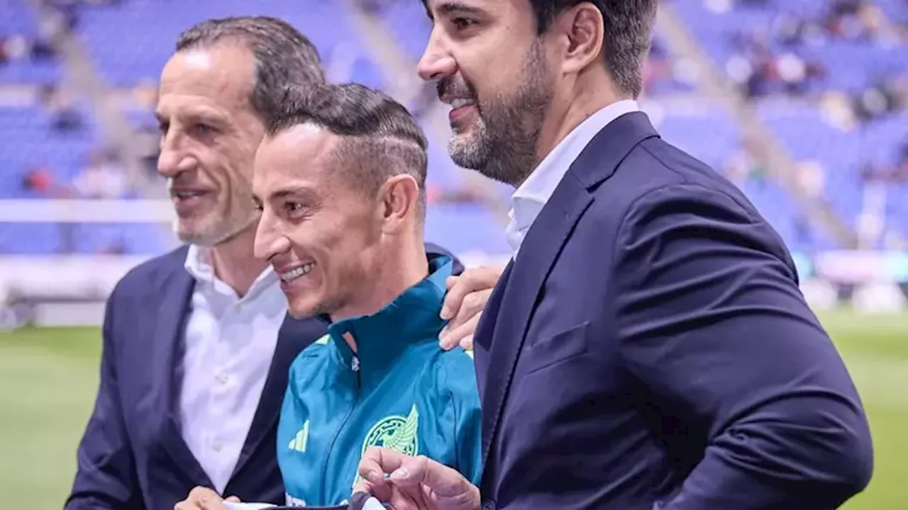 Andrés Guardado recibe sencillo homenaje en el México vs. Valencia