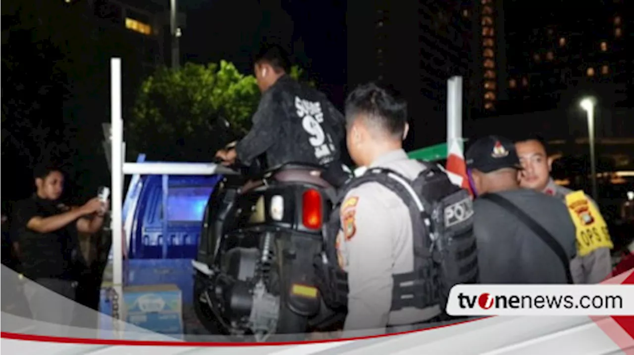 Polisi Sita Puluhan Motor yang Terparkir di Monas-Thamrin, Ada Apa?