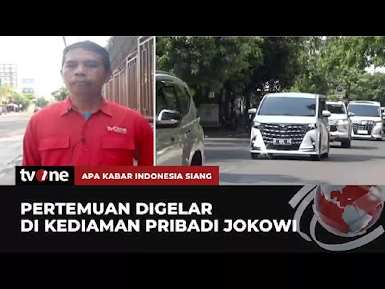 Prabowo Bertemu Jokowi dan Gibran di Solo