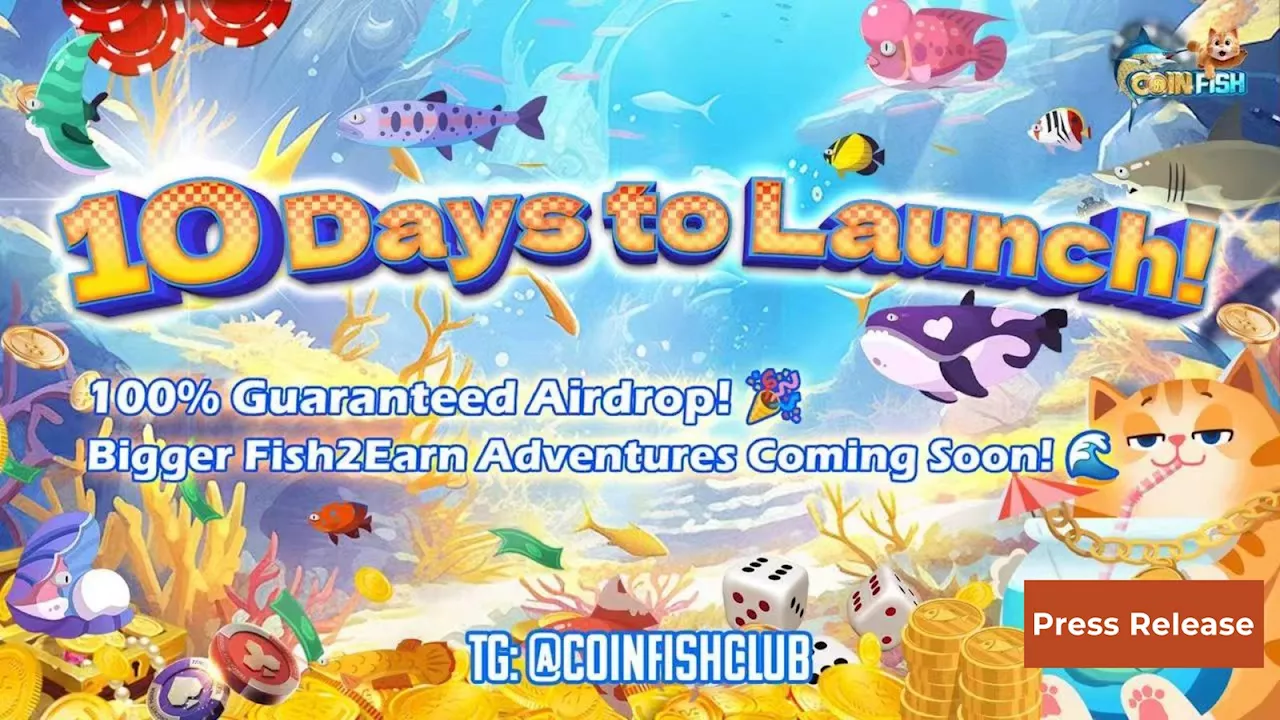 TON P2E Fishing Game CoinFish, Incubated by MEETLabs, Officially Launches on Oct 23rd