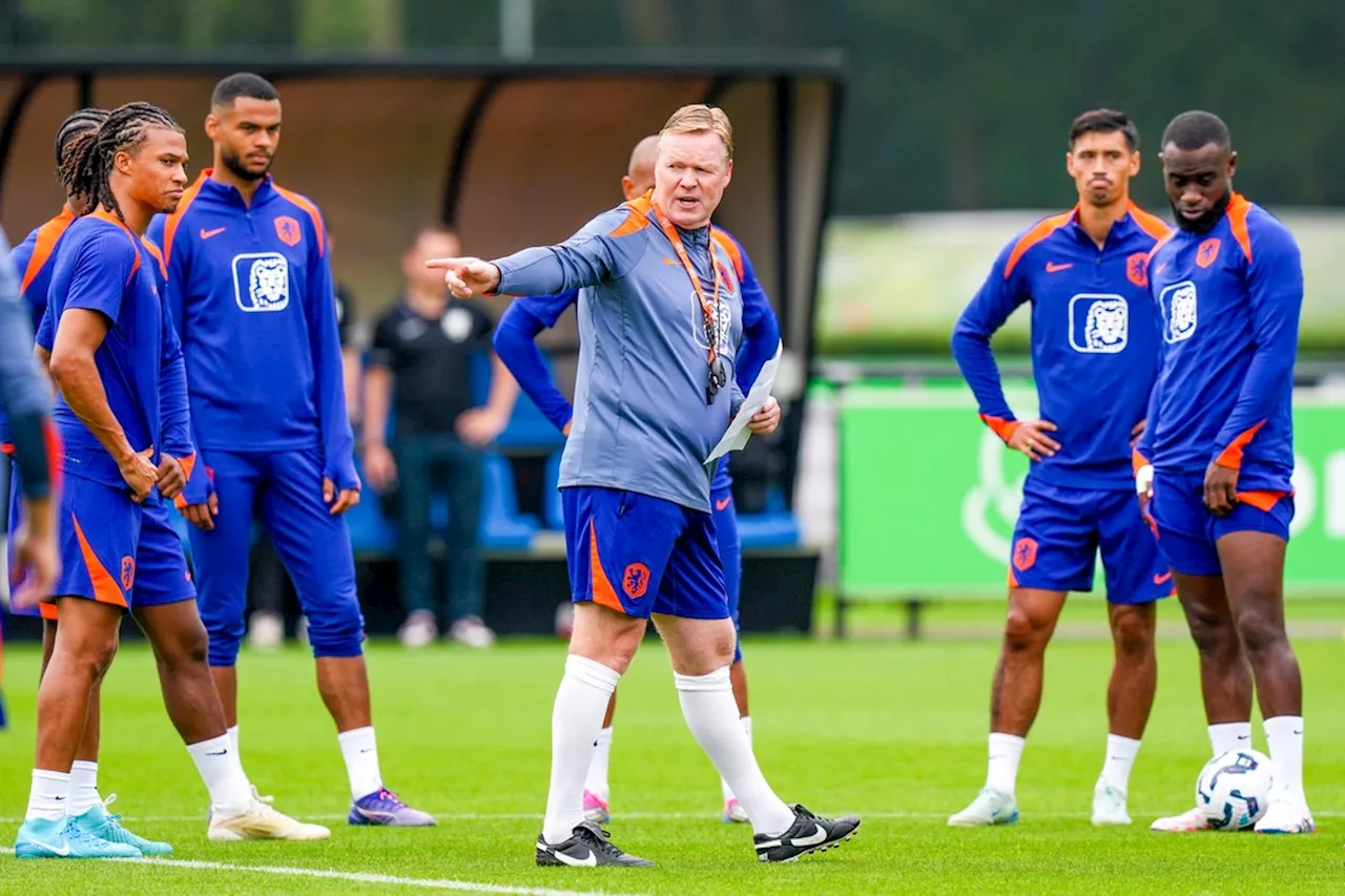 Oranje traint met fitte selectie in aanloop naar duel met Duitsland