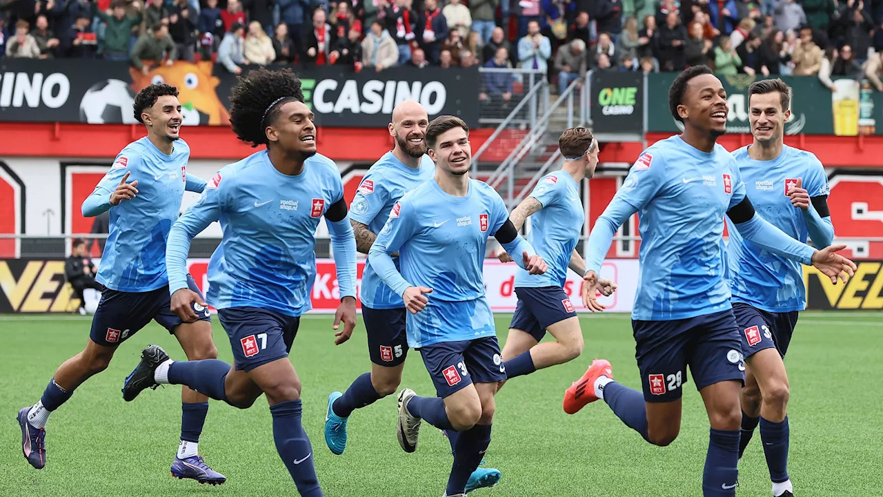 MVV Maastricht boekt in Limburgse derby tweede zege van het seizoen in de Keuken Kampioen Divisie