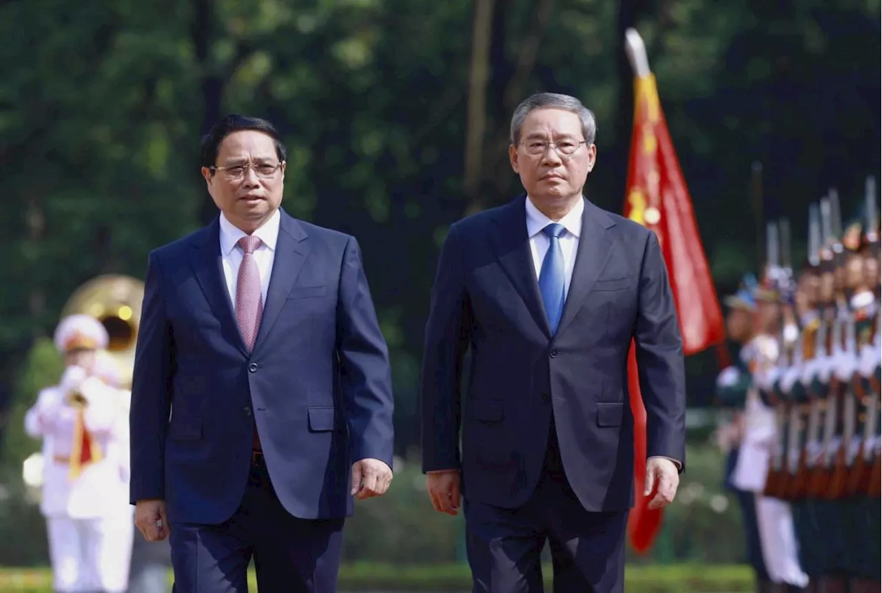 China's Premier Li talks trade in Vietnam despite differences over South China Sea