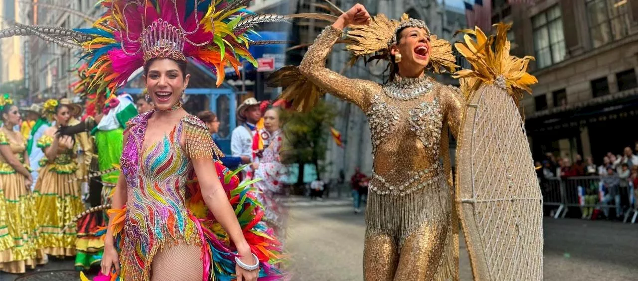 Marimonda y Mohicano Dorado recibieron homenaje en el desfile de la Hispanidad