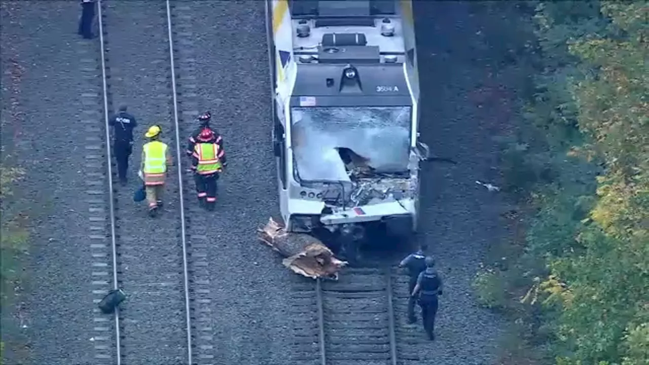 1 killed, 16 injured after tree falls onto NJ Transit Light Rail train in Mansfield Township