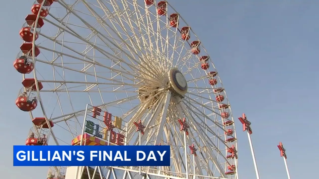 'It's bittersweet': Hundreds say goodbye to Gillian's Wonderland Pier on its last day