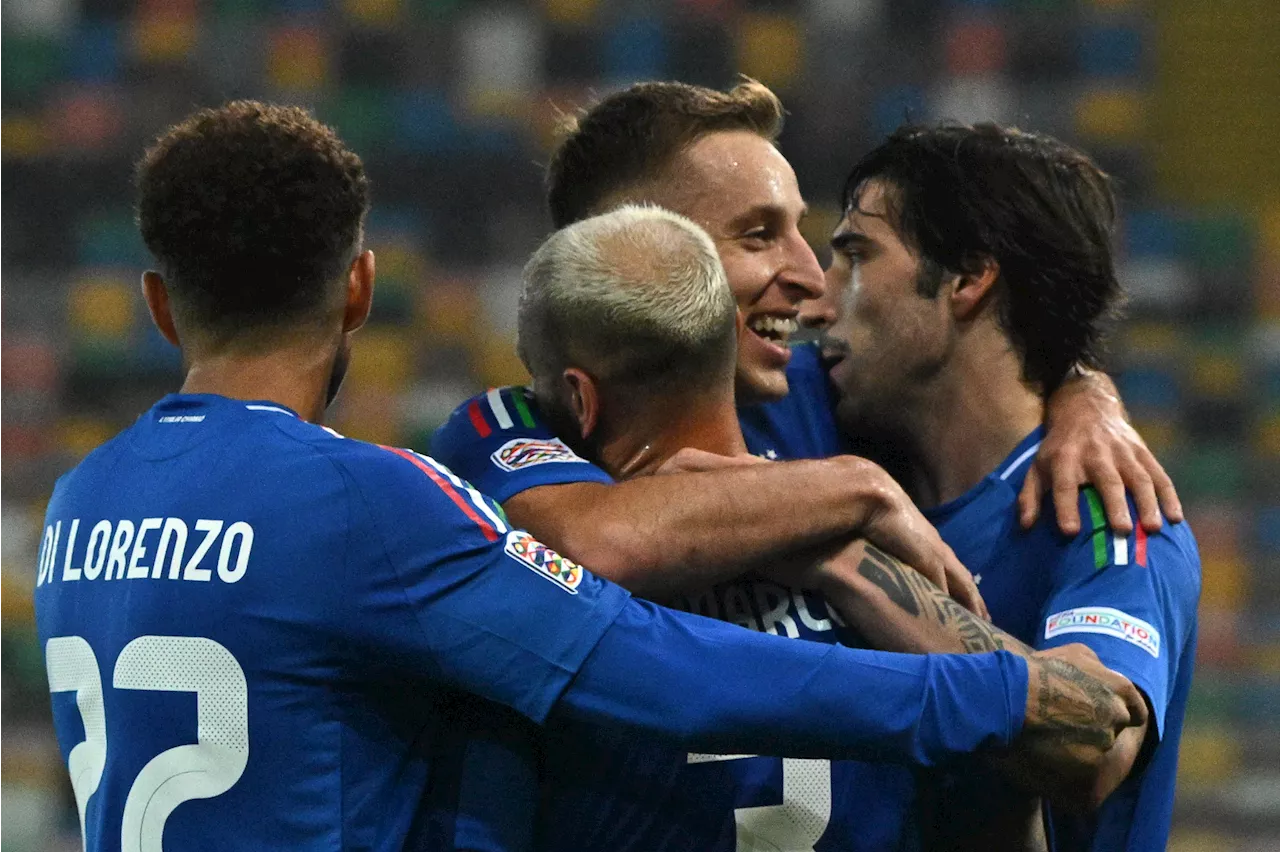 Nations League, Italia-Israele 4-1: poker azzurro a Udine