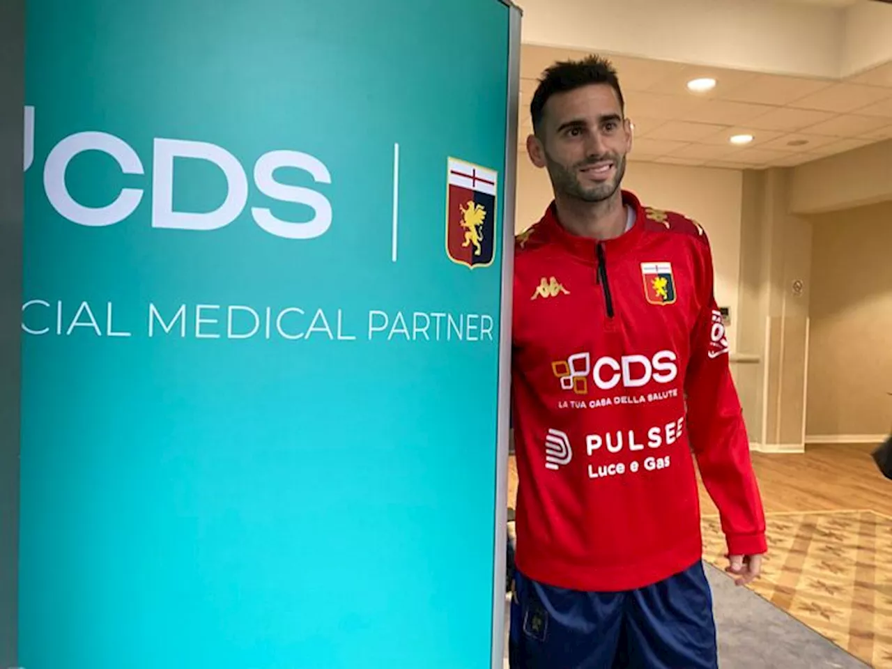 Al Genoa Gaston Pereiro, visite e prima seduta