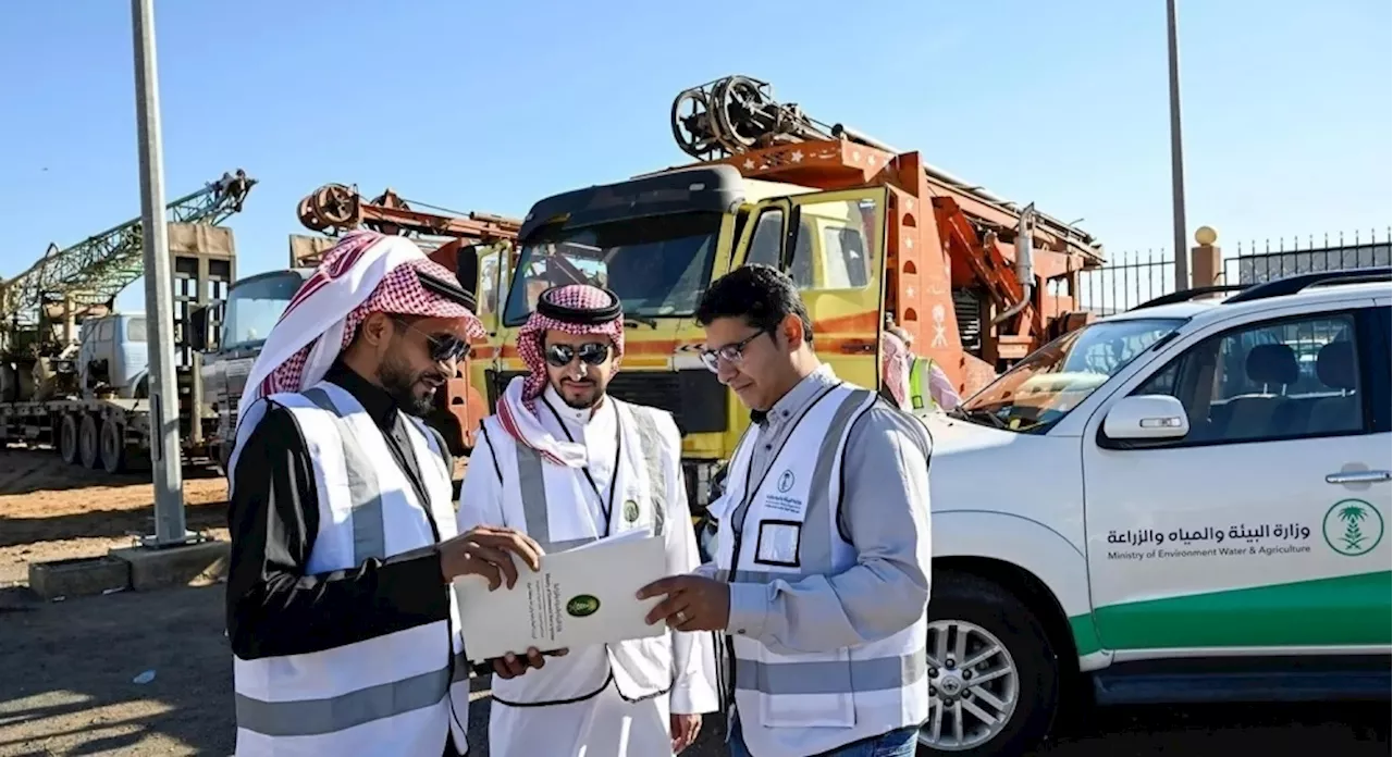 5 مشاريع ودراسات لمصادر المياه وتطوير آبار الحدود