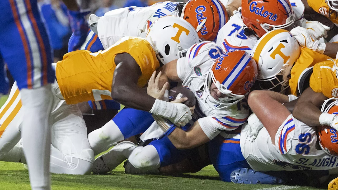 Florida QB Graham Mertz's season and his college career are over because of a knee injury