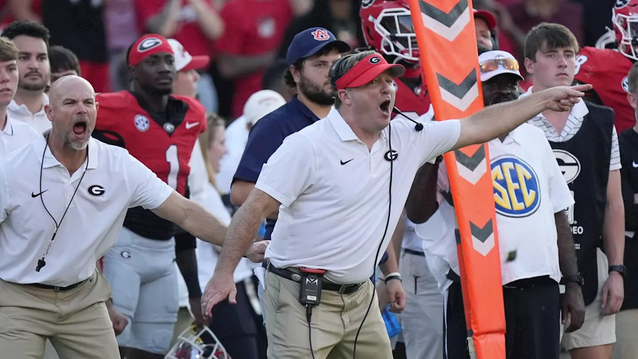 Georgia coach Kirby Smart reaches out to Mississippi State QB Van Buren to explain sideline shove