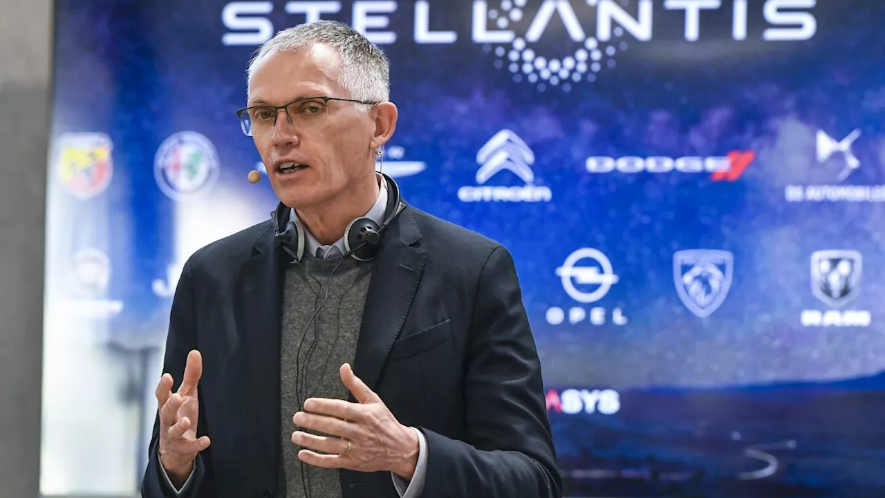 Stellantis CEO says company is on pace to fix sales problems after poor performance this year