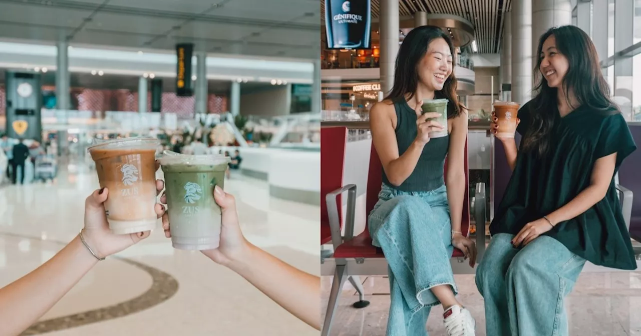 Malaysian chain Zus Coffee opens in Changi Airport, free coffee coming soon