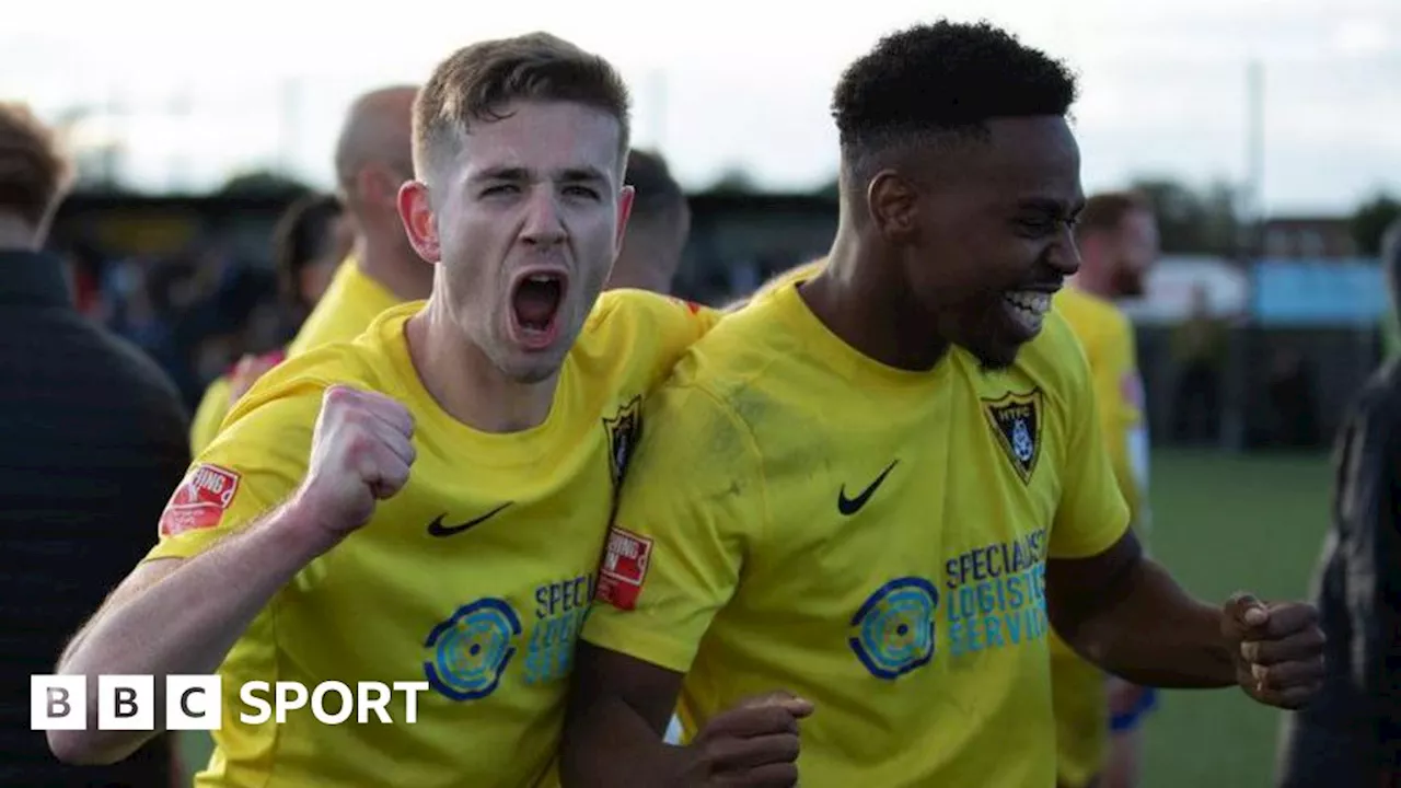 Harborough Town's 'anti-football' heroes create FA Cup buzz