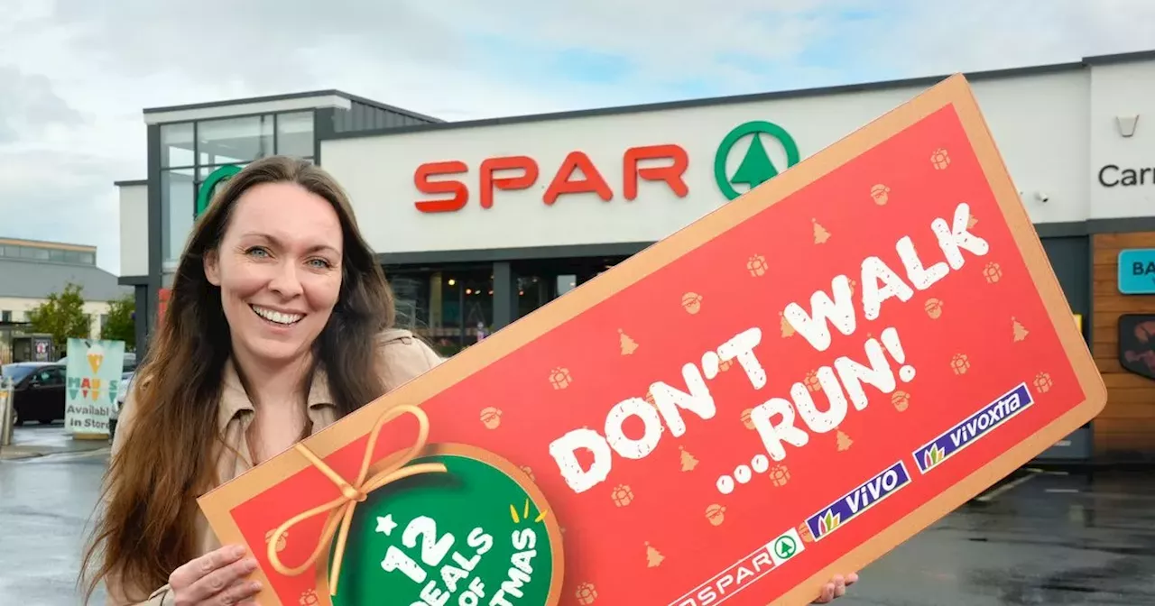 Spar's 12 Deals of Christmas returns with East Antrim topping the fizz charts