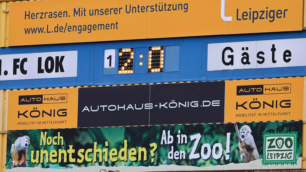 Fußball: Anzeigetafel zu klein! Traditionsklub musste Rekordsieg drucken