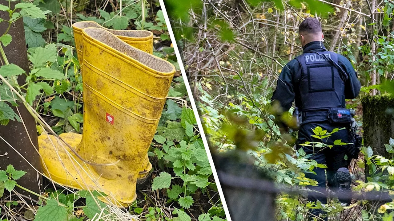 Verschwundener Schatzsucher: Sind die Gummistiefel ein Hinweis?