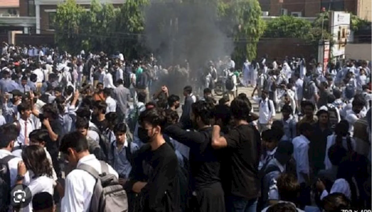 24 students hurt in Lahore as protest erupts over alleged rape of colleague